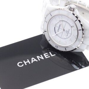 CHANEL J12 H2981 White Ceramic white Dial Automatic Men's Watch_882784